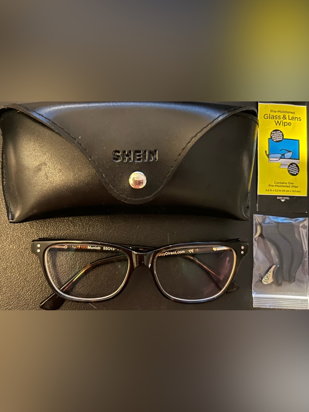 Eyebuydirect Munich Cat Eye Tortoise Glasses With Case & More Accessories